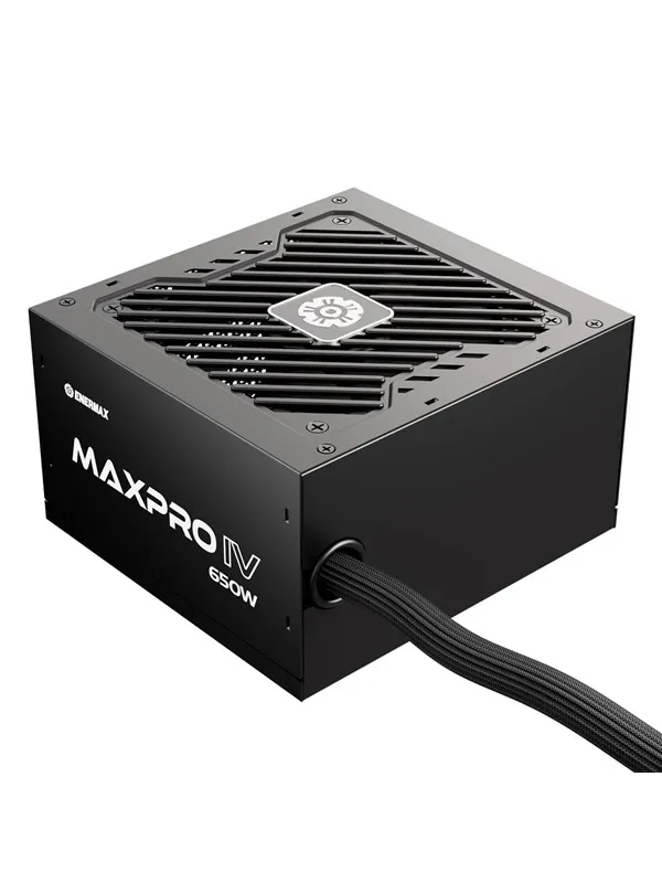 Enermax MAXPRO IV Power supply - 650 Watt - 120 mm - ATX - 80 Plus Yes Strømforsyning (PSU) - 650 Watt - 120 mm - ATX - 80 Plus Ja