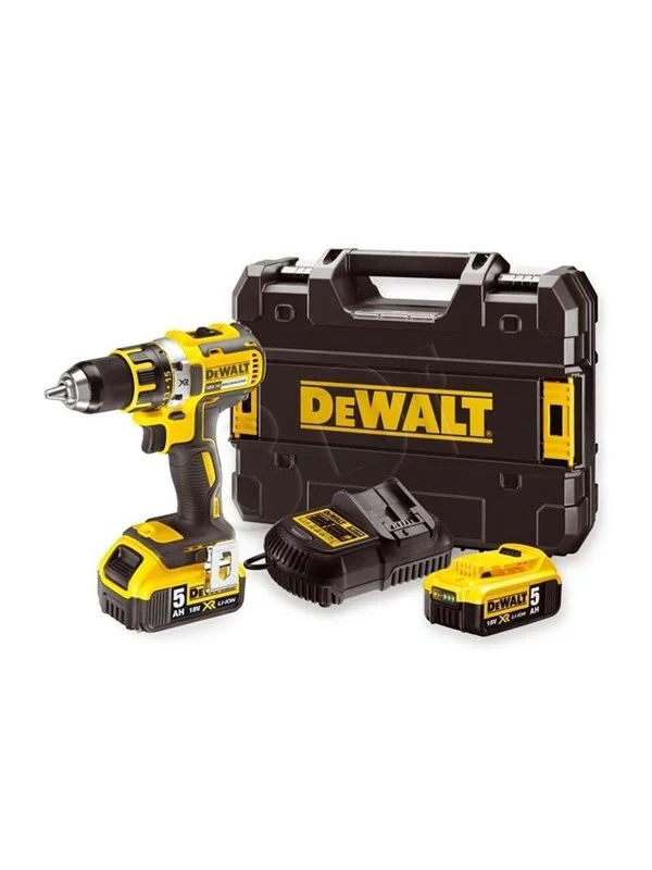 Dewalt 18V XR Brushless Compact Drill Driver - 2 x 5Ah