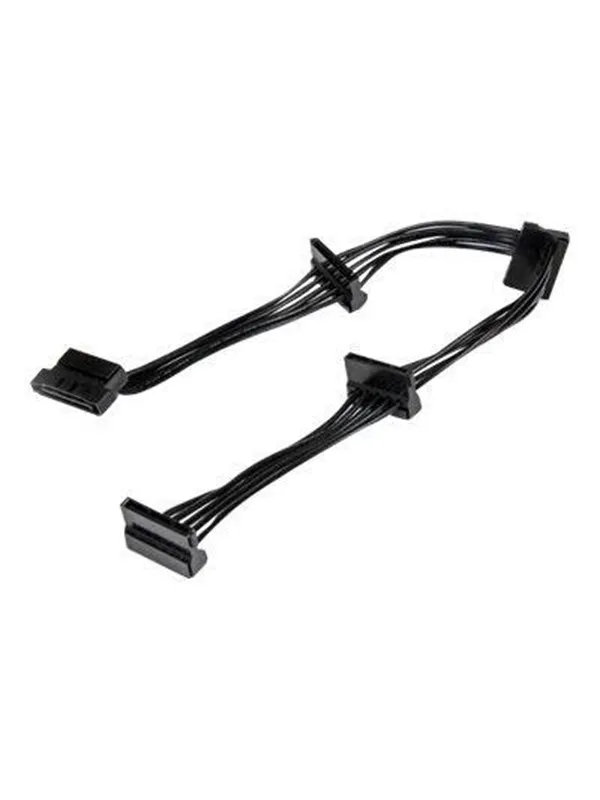 StarTech.com 4x SATA Power Splitter Adapter Cable - power splitter - 40 cm