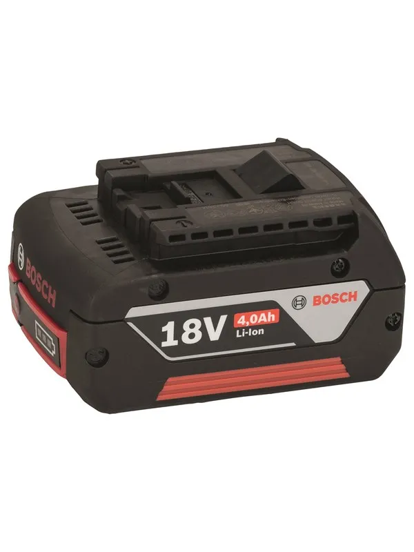 Bosch Professional 18 V-innstikkbatteri Heavy Duty (HD), 4,0 Ah, Li-ion, GBA M-C