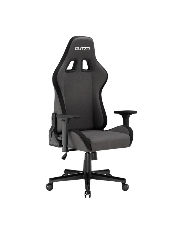 DUTZO E-SPORTS Gamingstol - Mørk grå - Stoff - Opptil 120 kg