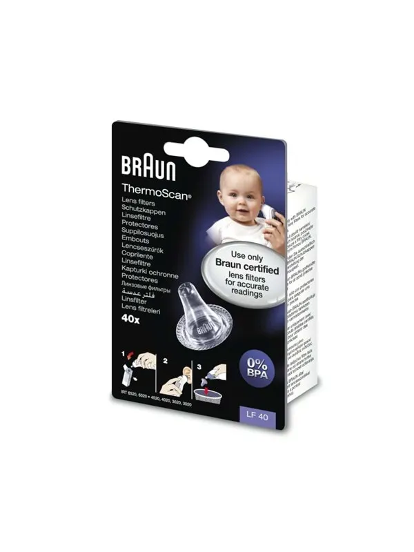 Braun Thermometer Lens Filter 40 for Thermometer