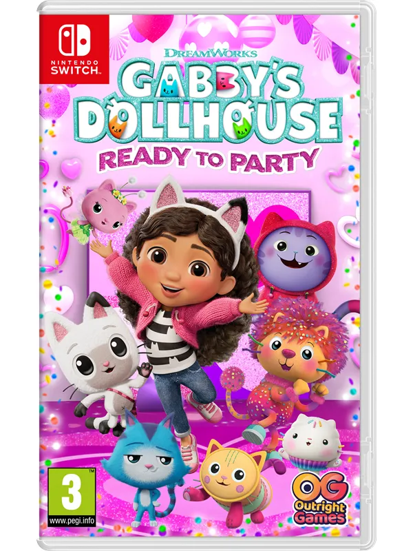Gabby's Dollhouse: Ready to Party - Nintendo Switch - Eventyr