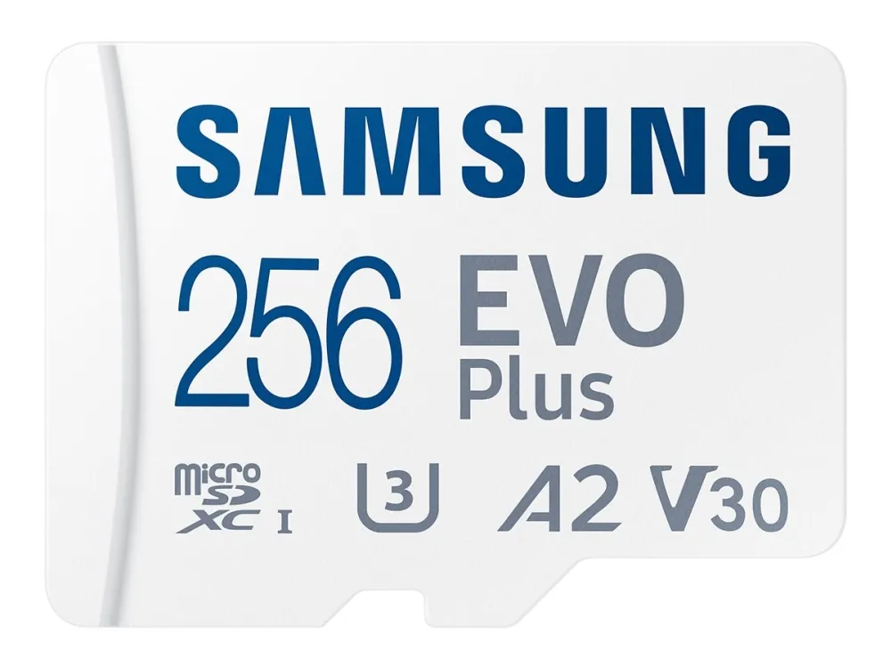 Samsung EVO Plus microSD/SD - 160MB/s - 256GB