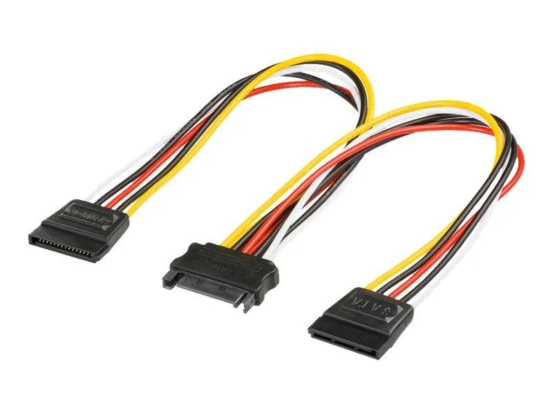 Pro SATA Power Cable x2 - 0.20m