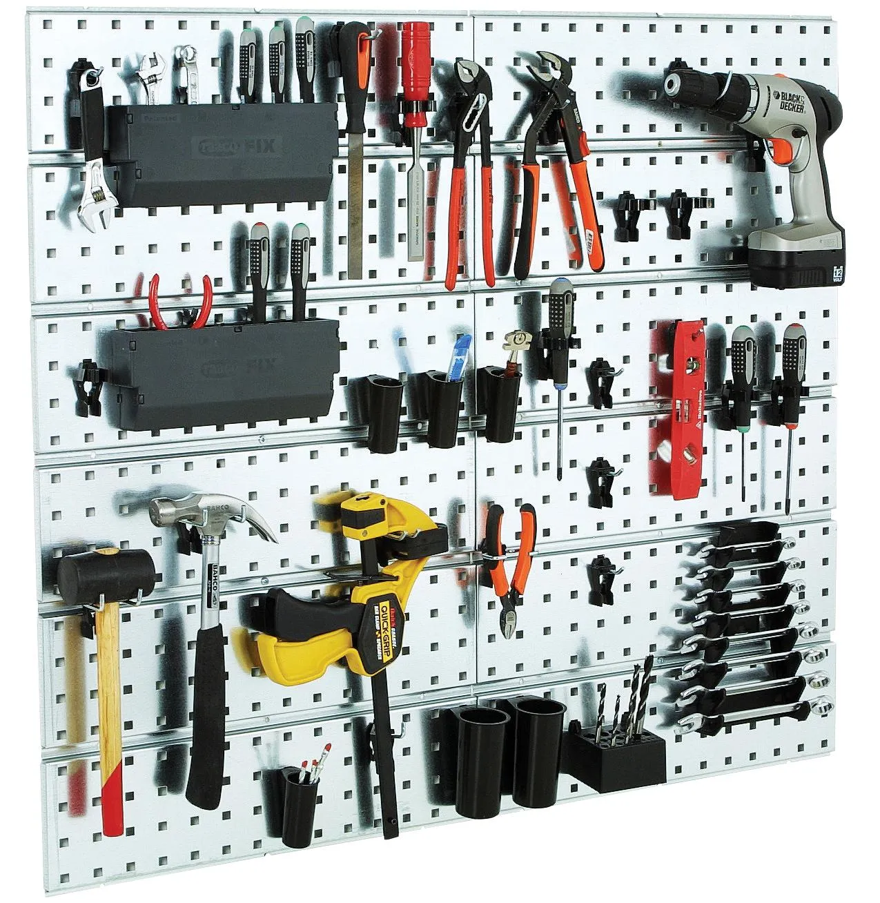 Raaco Tool Wall Panel x4/Clips