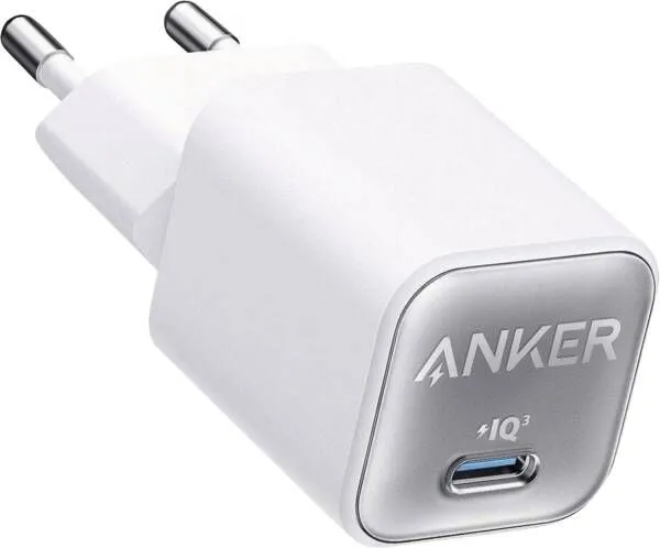 Anker 511 Nano 4 30W USB-C Power Adapter - White