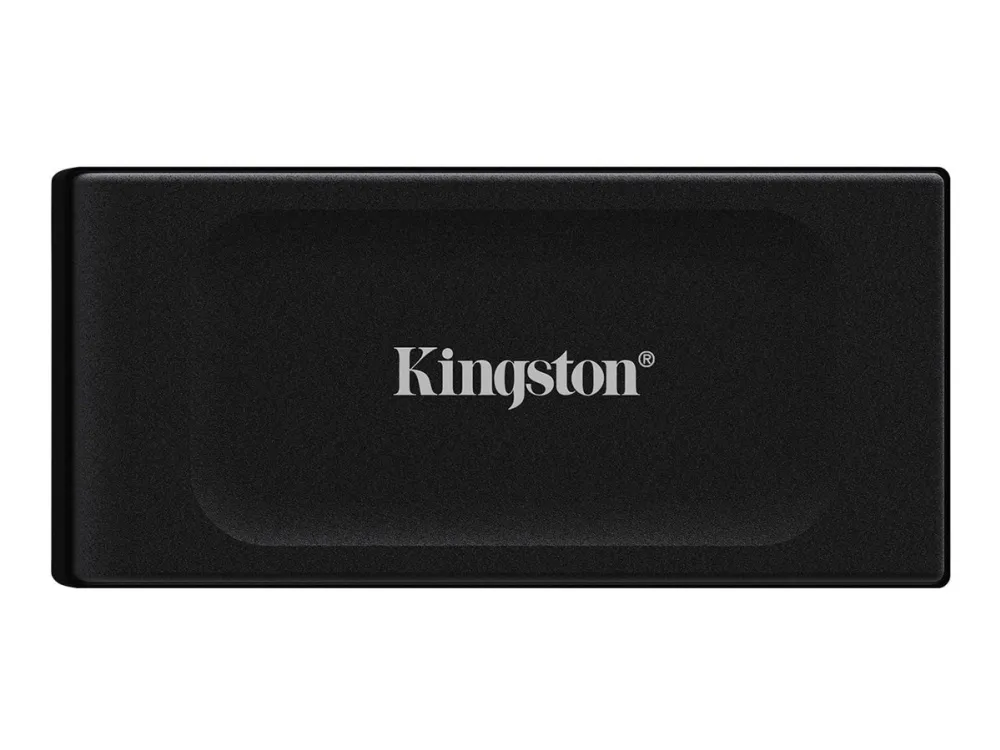 Kingston XS1000 Portable SSD - 1TB - Ekstern SSD - Svart - USB 3.2 Gen 2