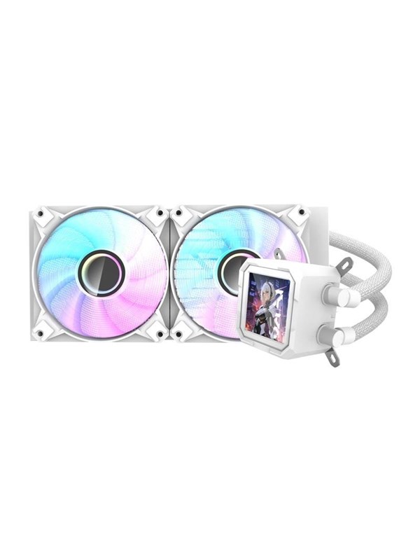 Darkflash DV240S CPU Water Cooler - White - CPU Vannkjøling - Max 30 dBA
