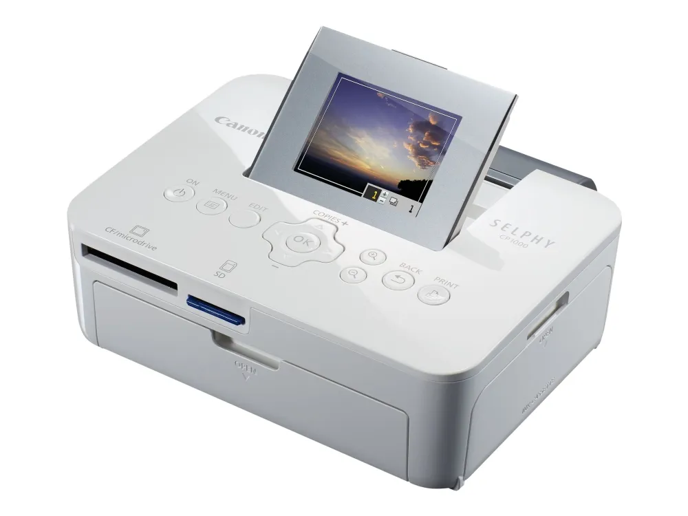 Canon SELPHY CP1000 - White - Farge - Fargesublimering