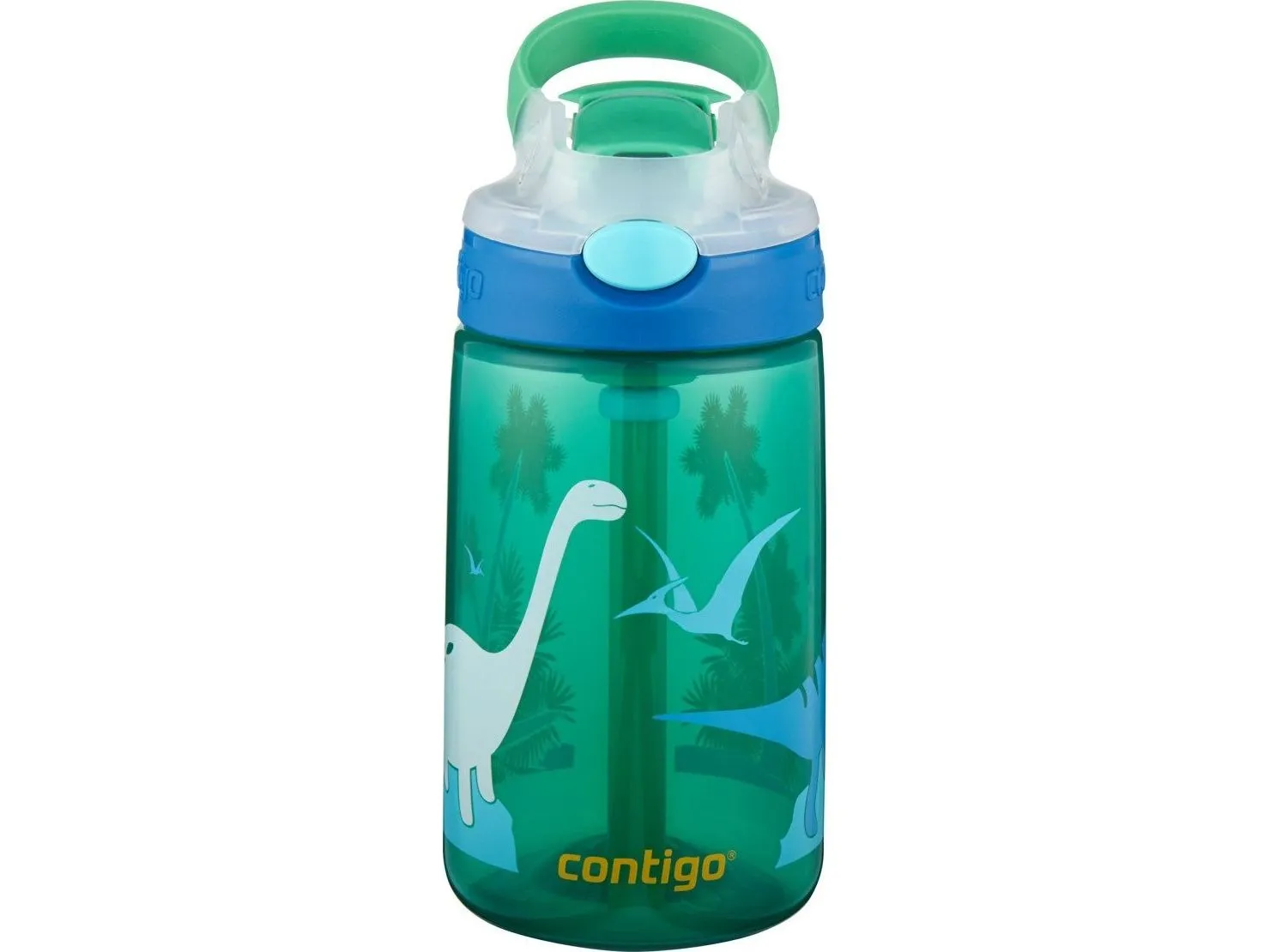 Contigo Gizmo flip Green jungl dino 420ml