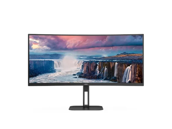 34" AOC Value-line CU34V5C - 3440x1440 (UWQHD) - 100Hz - VA - 65W USB-C