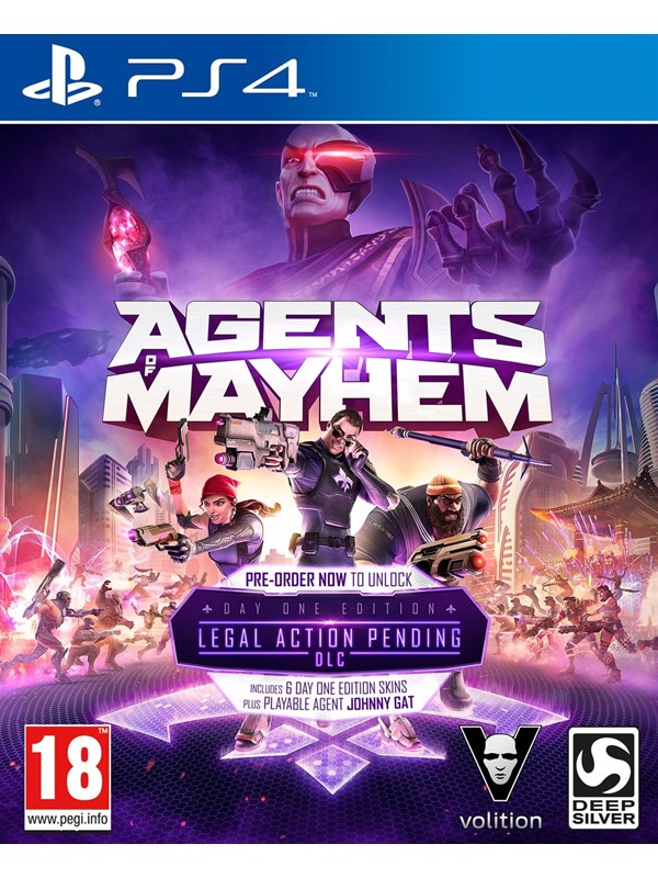 Agents of Mayhem - Day One Edition - Sony PlayStation 4 - Action