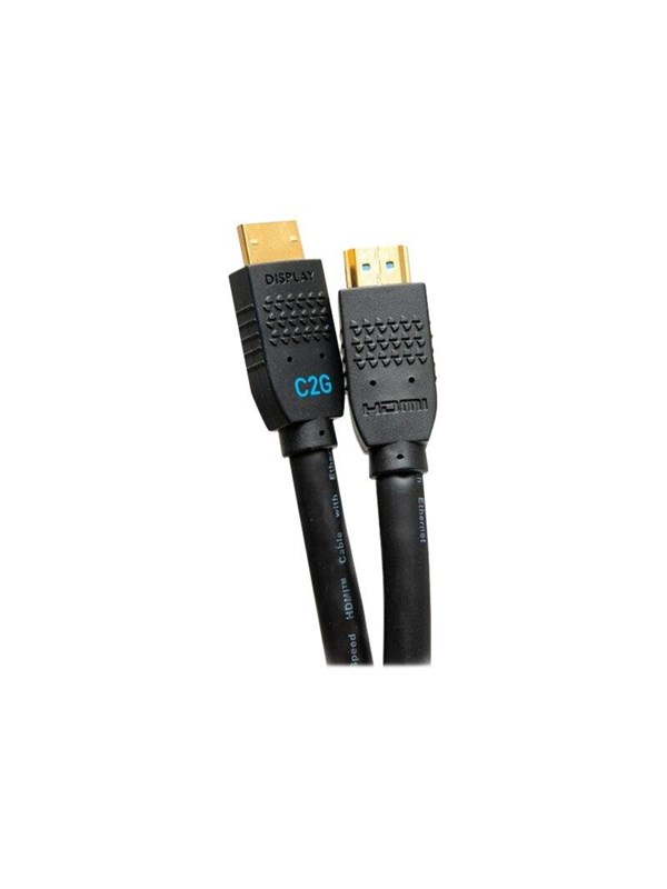 C2G 25ft Ultra Flexible 4K Active HDMI Cable Gripping 4K 60Hz - In-Wall M/M - HDMI cable with Ethernet - 7.6 m