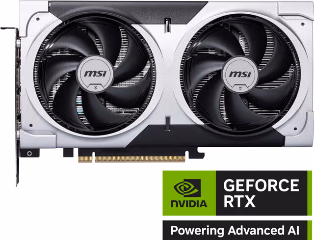 MSI GeForce RTX 5060 Ti VENTUS 2X Plus OC - 8GB GDDR7 RAM - Grafikkort