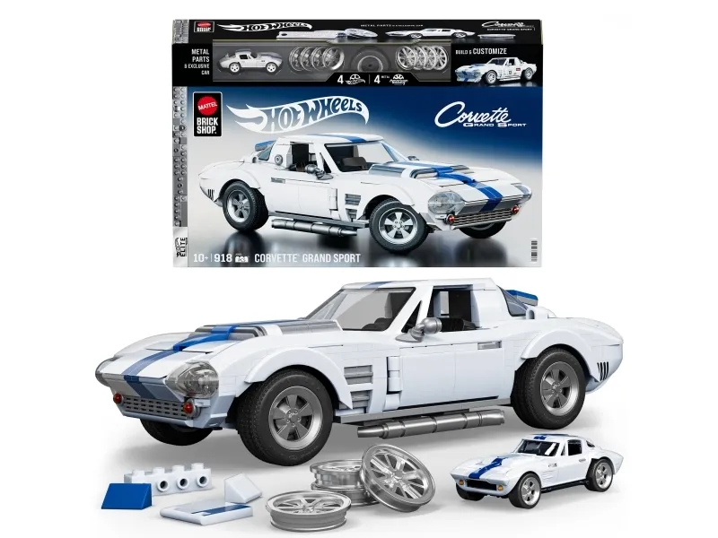 Hot Wheels Brick Shop Elite Series Corvette Sport