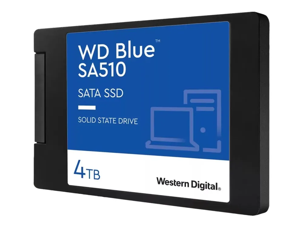 SANDISK WD Blue SA510 SSD - 4TB - SATA-600 - 2.5"