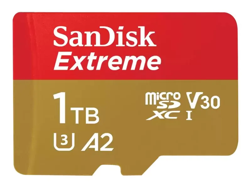 SANDISK Extreme MicroSD/SD - 190MB/s - 1TB