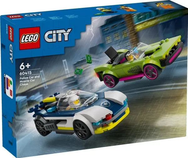 LEGO City 60415 Politibil på muskelbil-jakt