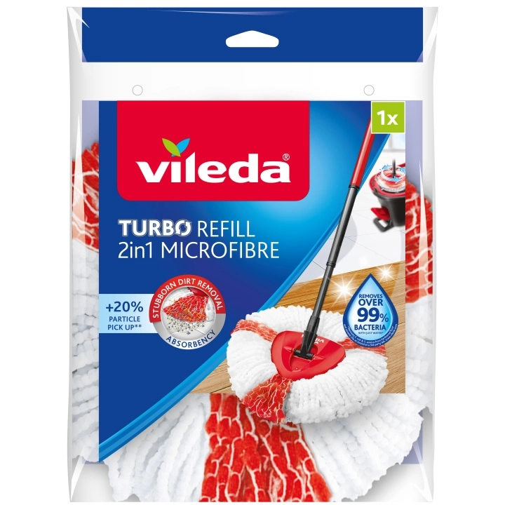 Vileda Easy Wring and Clean Turbo Extra Mophead