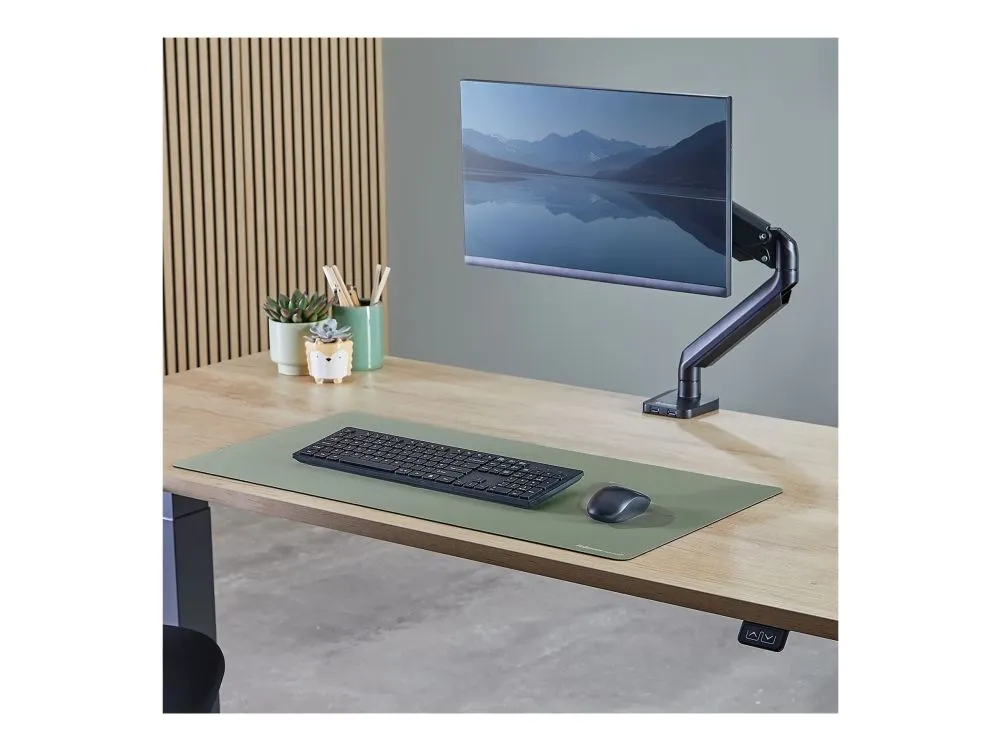 Fellowes Breyta desk mat - 80 x 40 cm - rubber - sage