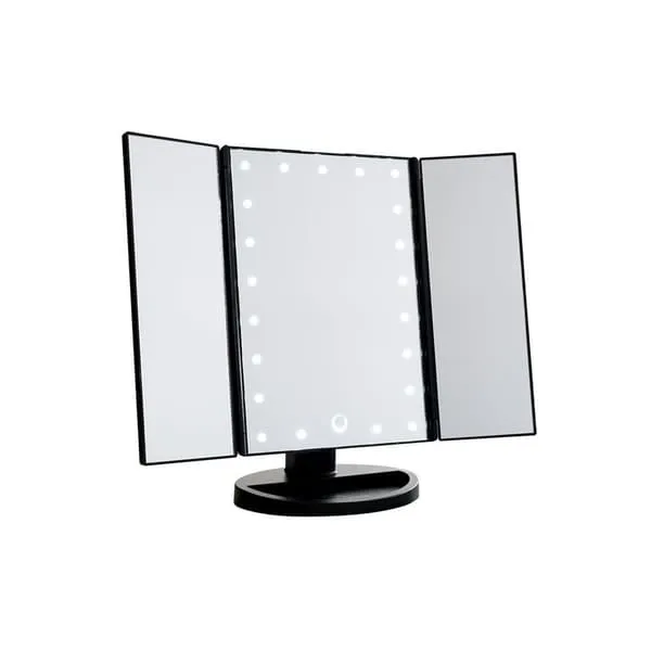 UNIQ Hollywood trifold make up spejl sort