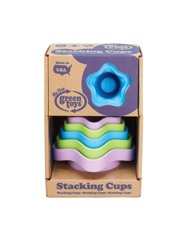 Green Toys - My First Stacking Cups 6pcs.
