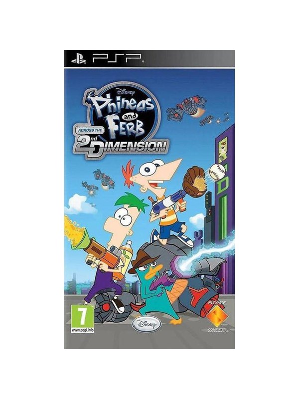 Phineas & Ferb: Across the Second Dimension - Sony PlayStation Portable - Action
