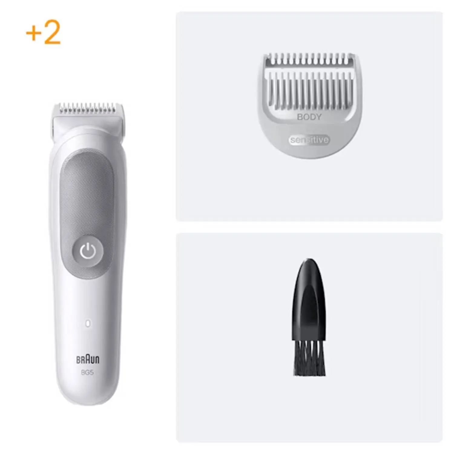Braun Kroppstrimmer Styler BG 5500 - Gentle Grey