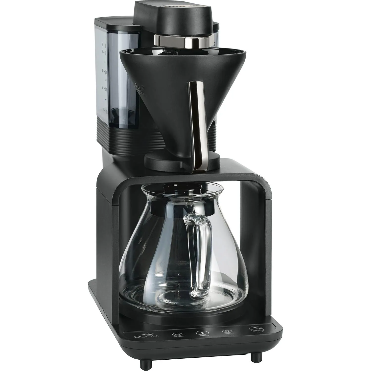 Melitta EPOUR Svart/krom