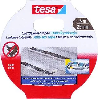 tesa Anti-Slip Tape 15m x 50mm Yellow-Black