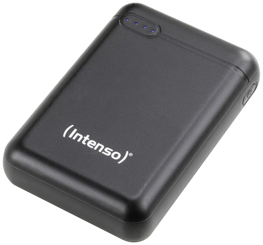 Intenso XS10000 power bank - Li-pol Nødlader - Svart - 10000 mAh