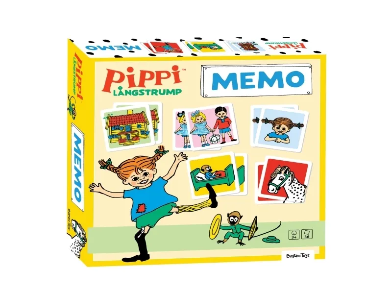 Barbo Toys Pippi Memory Game
