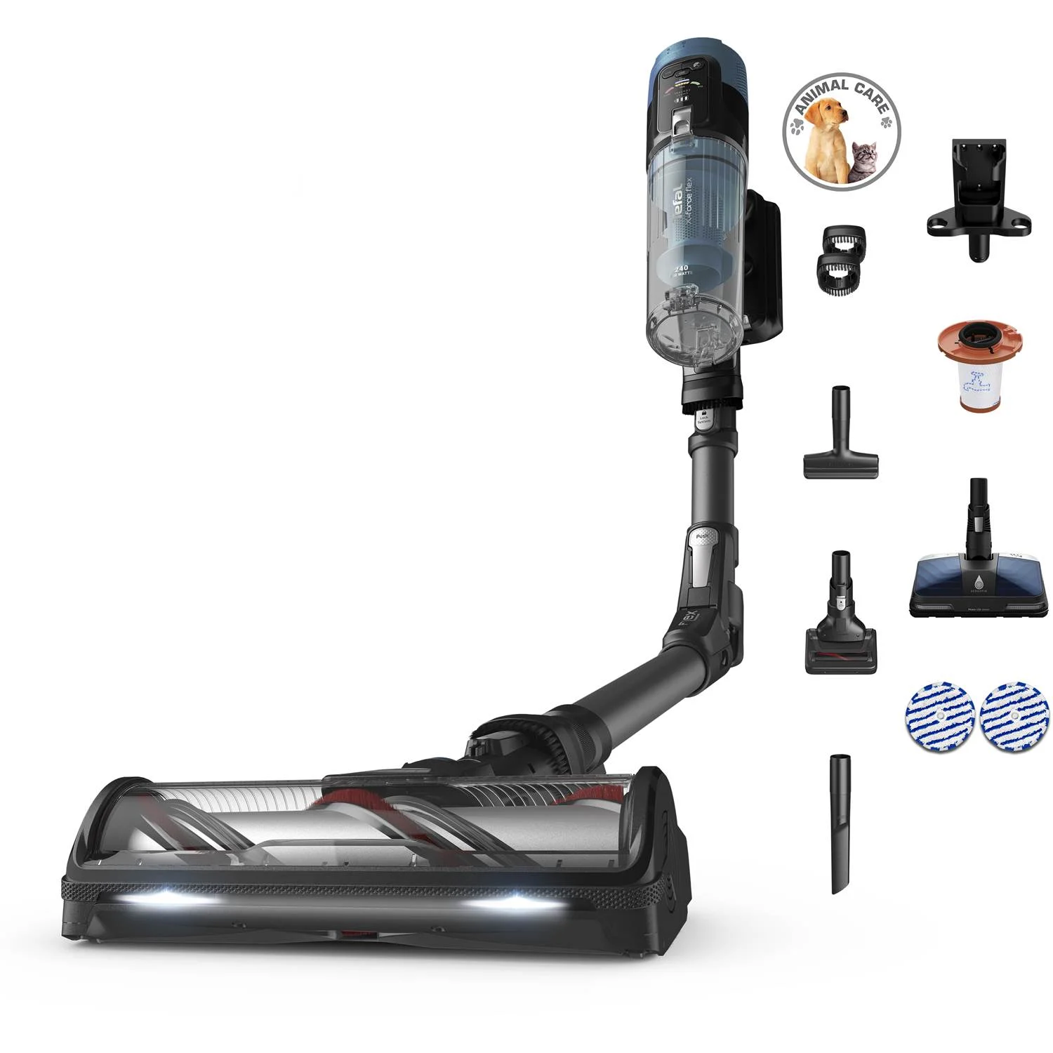Tefal 2-in-1 Vacuum cleaner X-Force 14.80 Flex Animal Aqua