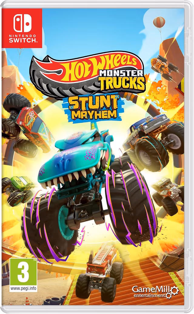 Hot Wheels Monster Trucks: Stunt Mayhem (Deluxe Edition) - Nintendo Switch - Racing