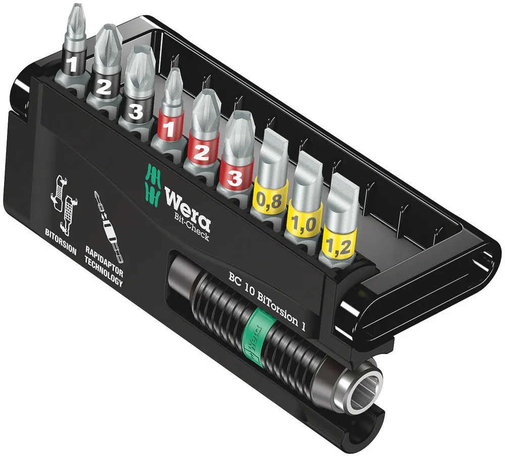 Wera Bit-Check 10 BiTorsion 1