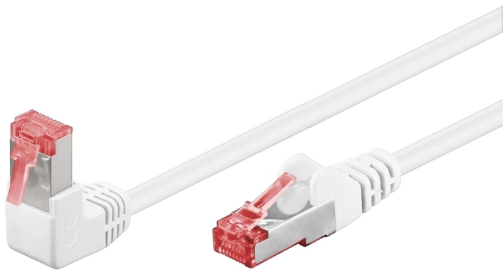 Pro LAN CAT 6 S/FTP - 90° - Hvit - 3m