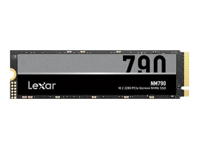 Lexar NM790 SSD - 512GB - M.2 2280 - PCIe 4.0 - Uten varmespreder