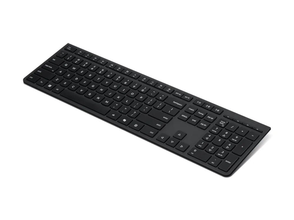 Lenovo Professional - keyboard full size - QWERTY - Nordic - grey Input Device - Tastatur - Nordisk - Grå
