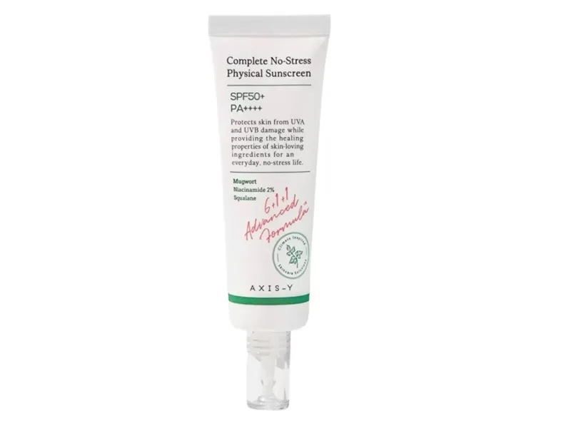 AXIS-Y Complete No-Stress Physical Sunscreen SPF50+ PA++++ 50 ml
