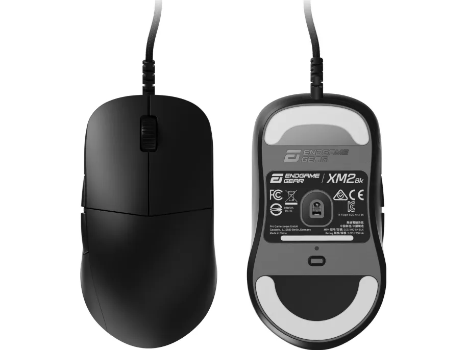 Endgame Gear XM2 8k Black - Gaming mus - Optisk - 5 - Svart