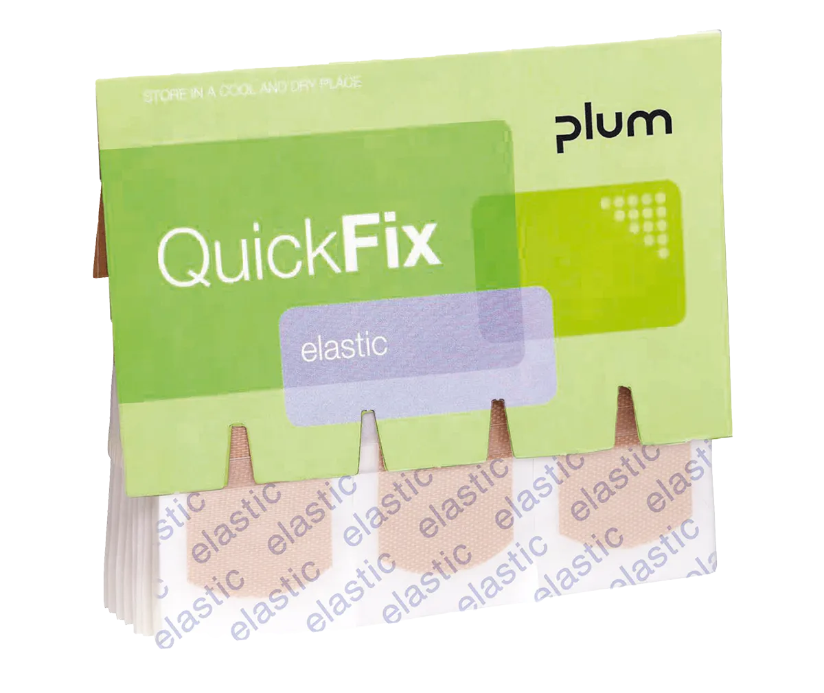 Plaster refill Plum Quickfix, 45 stk. elastisk plaster