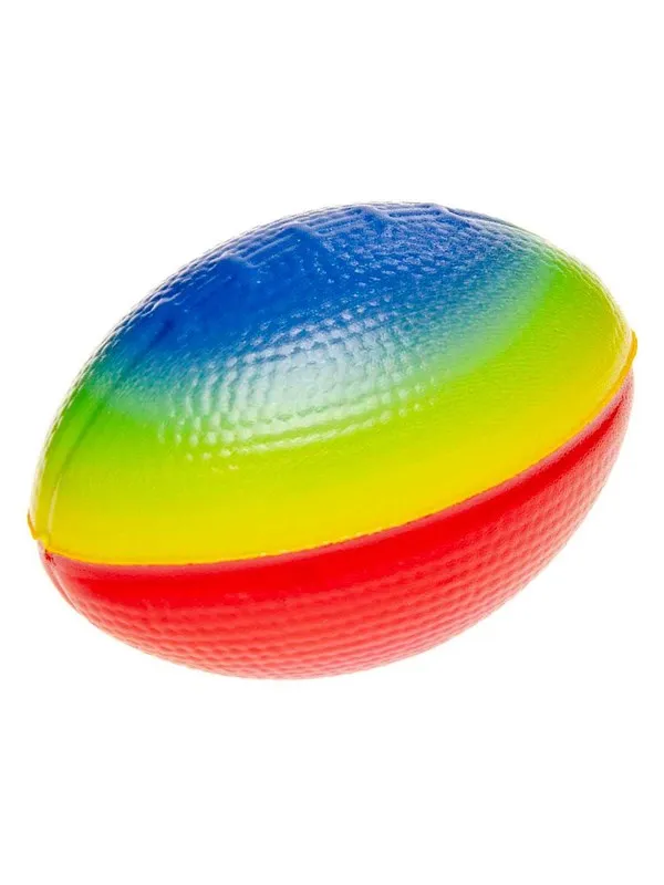 Duckiez Rugby Ball Rainbow