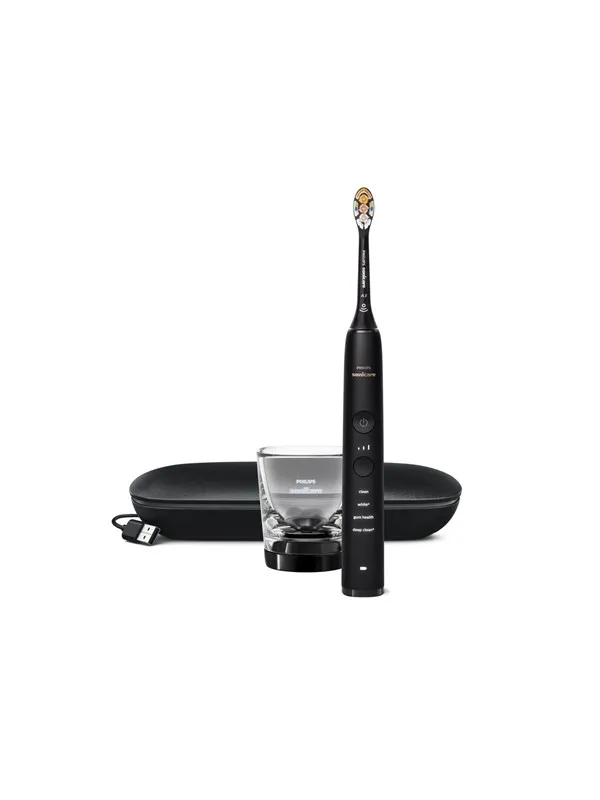 Philips Elektrisk tannbørste Sonicare DiamondClean 9000 HX9911 - tooth brush - black