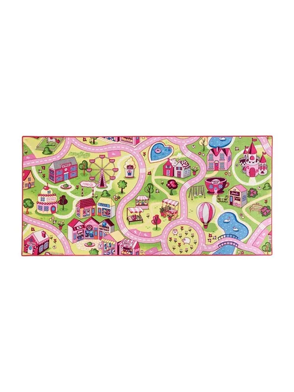 Rebel Roads Legetæppe - Pink Tivoli - 95 x 200 cm