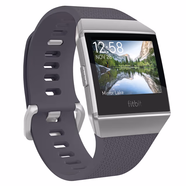 Fitbit Ionic smartklokke (blågrå/hvit)