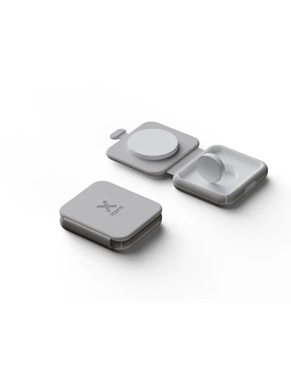 Xtorm Foldable Wireless Travel Charger 2in1 15W White
