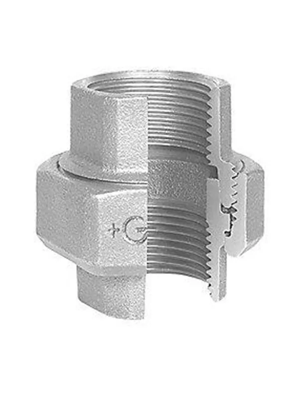 +GF+ Union galvanized for f taper seat 3