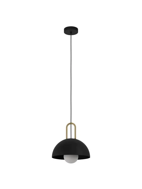 EGLO CALMANERA pendant lamp black/brass