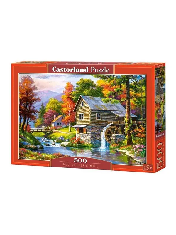 Selecta Play Castorland Jigsaw puzzle Old Sutter's mill 500 pcs. Gulv